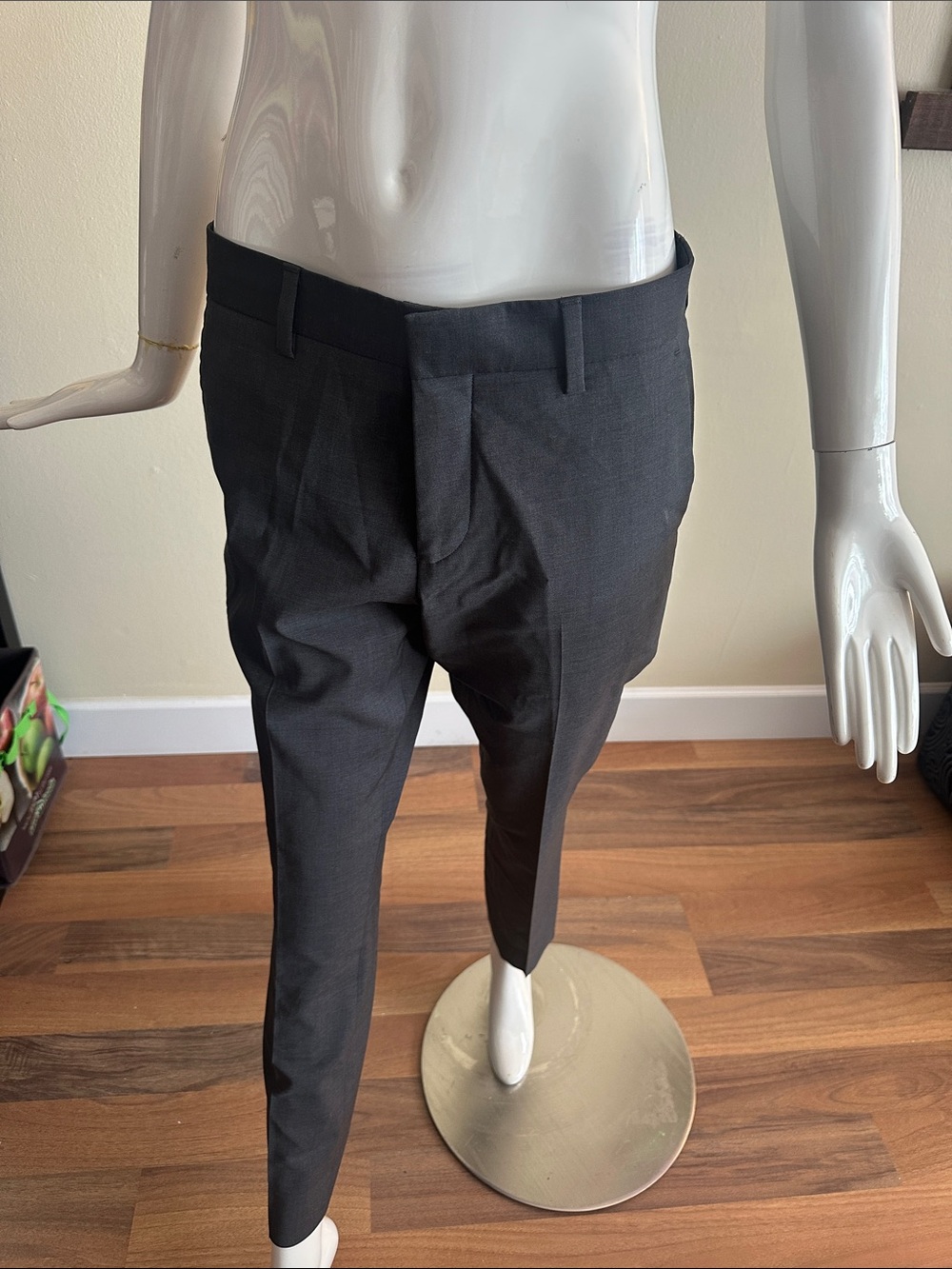 Simons Men's Dark Gray Dress Pants